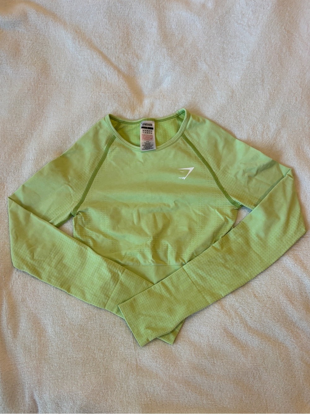 Gymshark Vital Seamless Long Sleeve Cropped Top